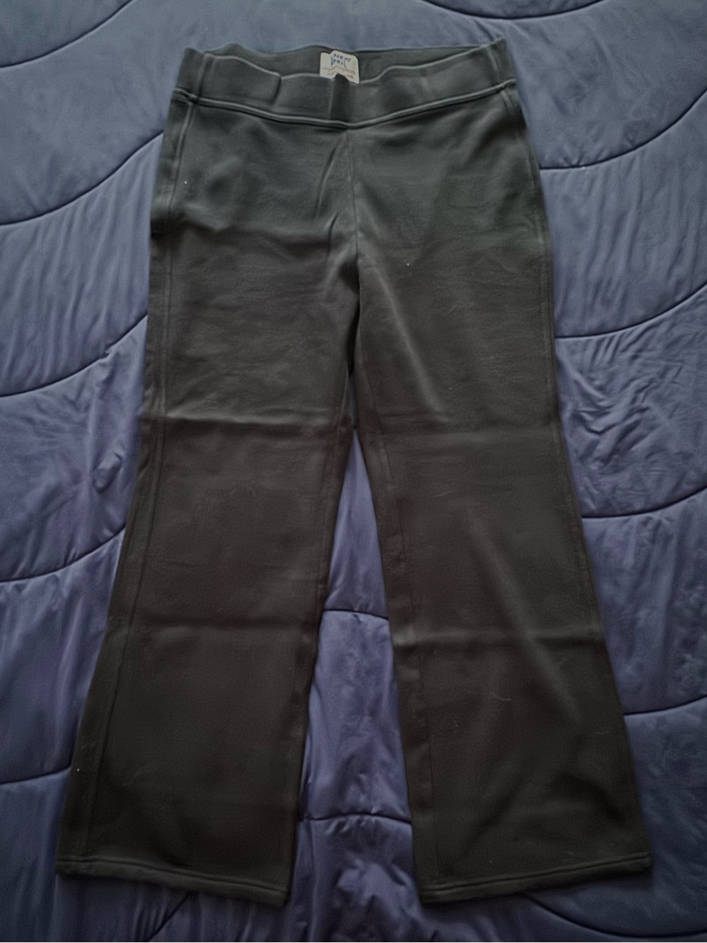 Lands End Womens Black Sweatpants - size 1X (16W-18W)